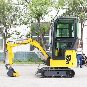 CE EPA Certified 85 Series Wheel Excavator Construction <strong>Micro</strong> Crawler Digger Excavator - Product Image 5