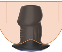 ADOREZ le prix le plus bas de tout le réseau de peep hollow anal expander avec couvercle Anal plug sex toys pour femme et homme