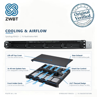Synology RS422+ NAS Empresarial, Nuevo Almacenamiento en la Nube Privada con Funciones de Red, DiskStation sin Discos