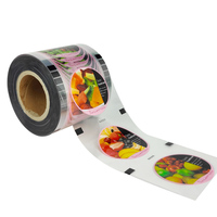 OEM FEST Kaltgetränke-Plastikfolie PET/PP/PE Bubble Tea Becher-Versiegelungsfolie für 90mm 95mm Papier- und Plastikbecher