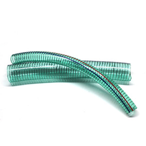 Tuyau flexible industriel en PVC antistatique renforcé de fil d'acier spiralé, tuyau de décharge en PVC flexible avec fil d'acier - Product Image 3