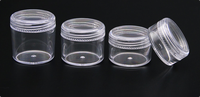 Mini pot OEM PS, emballage cosmétique, échantillon, petit récipient, bouteille