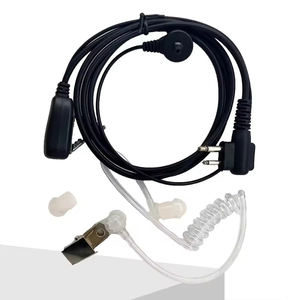 หูฟังแบบมีสายคุณภาพสูงราคาประหยัดสำหรับ <span class=keywords><strong>Motorola</strong></span> <span class=keywords><strong>GP300</strong></span> GP88 GP600 MTX638 ชุดหูฟังวอล์คกี้ทอล์คกี้เสียงคมชัด - Product Image 3