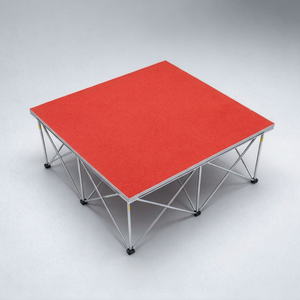 Plateforme de scène pliable en aluminium professionnelle et portable, scène modulaire à montage rapide pour événements intérieurs/extérieurs - Product Image 1