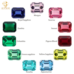 Phòng thí nghiệm phát triển Emerald <span class=keywords><strong>Ruby</strong></span> Sapphire Emerald cắt phòng thí nghiệm phát triển đá quý agl/GRC cấp giấy chứng nhận - Product Image 1