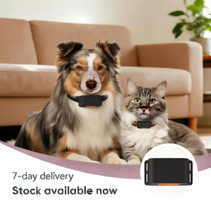 Traceur GPS pour animaux de compagnie Petop, multi-GNSS Beidou, suivi précis, étanche IPX7, localisateur intelligent pour chiens et chats, alertes géofence, 4G GSM, noir - Product Image 2