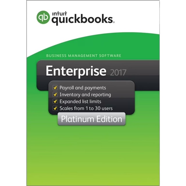 Intuit QuickBooks Desktop Enterprise Solutions 2023  Download Lifetime Financial Accounting Software