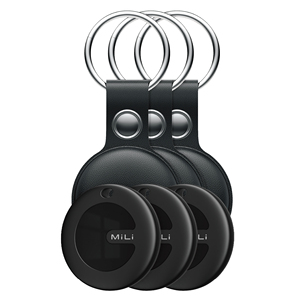 MiLi MiTag <span class=keywords><strong>Duo</strong></span>, Paquete <span class=keywords><strong>de</strong></span> 3 Localizadores Inteligentes <span class=keywords><strong>de</strong></span> Objetos, Navegación GPS, Resistente al Agua IPX67, Compatible con Find My y <span class=keywords><strong>Google</strong></span> Find Hub - Product Image 1