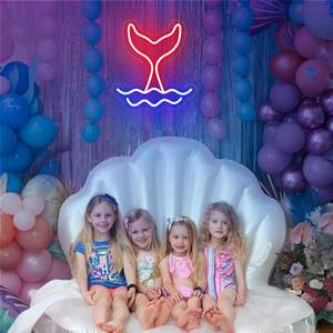 ป้าย<span class=keywords><strong>ไฟ</strong></span>นีออนรูปปลาวาฬหางและคลื่นสำหรับตกแต่งผนังหรี่แสงได้แบบ USB <span class=keywords><strong>ไฟ</strong></span>นีออนทำจากอะคริลิคสำหรับห้องนอนห้องนั่งเล่น - Product Image 6