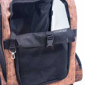 Mochila de Viaje para Mascotas con Ruedas, Plegable, Antiarañazos, de Malla Transpirable, Aprobada por Aerolíneas, Suministro de Fábrica - Product Image 5