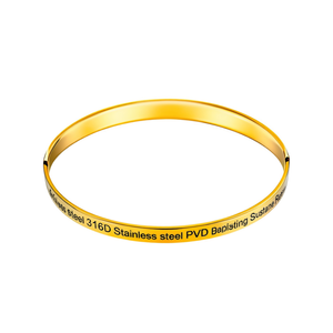 สร้อยข้อมือแฟชั่นแบบโซ่ 316L สแตนเลสสตีล ชุบทอง PVD ทนทาน ยั่งยืน - Product Image 2
