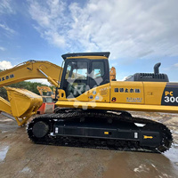 Excavatrice sur chenilles d'occasion KOMATSU PC300-7 de 30 tonnes, fournisseur de matériel de terrassement sur chenilles PC360-7 PC270 PC350-7 pour les opérations en carrière