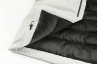 Veste de randonnée entièrement personnalisée, nouvelle collection automne-hiver 2026, épaisse, coupe-vent, imperméable, couleur unie, style technique, manteau tendance