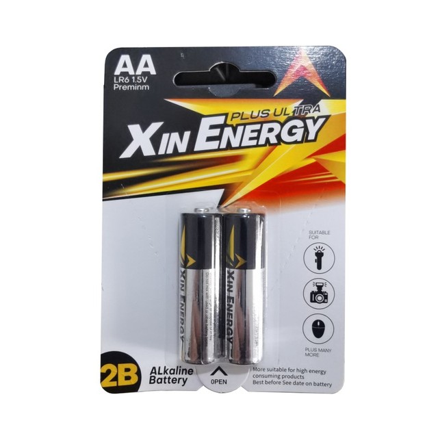 Factory Price High Power AA 1.5v LR6 9v Alkaline Battery OEM Zn/MO2 LR06 for Home Appliances Toys & Flashlight