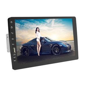 Reproductor de DVD Universal para coche, Radio con Mirror Link BT, función de visión trasera, pantalla táctil, 9 pulgadas, 1DIN - Product Image 1