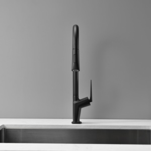 Robinet de <span class=keywords><strong>cuisine</strong></span> <span class=keywords><strong>mitigeur</strong></span> extractible à poser sur plan, eau chaude et froide, avec poignée en alliage de zinc, noyau en laiton, tête en ABS et flexible de 60 cm - Product Image 4