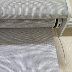 Factory Price Customized Size Motorized Spring <strong>Roller</strong> Shade Blackout Electric &amp; Manual Dual Control Cordless <strong>Roller</strong> <strong>Blind</strong> <strong>Grey</strong> - Product Image 4