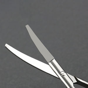 Forbici per Rimozione <span class=keywords><strong>Oculare</strong></span>, Strumenti Chirurgici Manuali, Oftalmologia, Acciaio Inossidabile Certificato ISO, Forbici a Punta Smussa per Nervo Ottico - Product Image 5