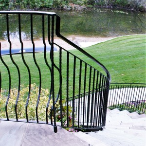 Vallas/Barandillas <span class=keywords><strong>de</strong></span> Acero Soldado a Medida, Modernas, Minimalistas y Resistentes a la Oxidación <span class=keywords><strong>para</strong></span> Balcones, Escaleras y Uso en Exteriores - Product Image 2
