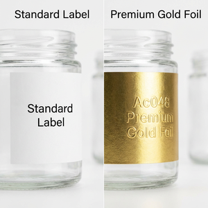 Étiquettes de flacons de peptides lumineuses et fluorescentes haute visibilité - Autocollants synthétiques phosphorescents pour la chaîne du froid et la sécurité en laboratoire - Product Image 6