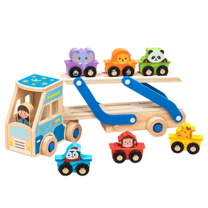 Construction <span class=keywords><strong>en</strong></span> <span class=keywords><strong>bois</strong></span> maison de jeu blocs de construction nouvelle carte de Train de nourriture animale <span class=keywords><strong>jouet</strong></span> assorti pour les jeunes enfants - Product Image 1