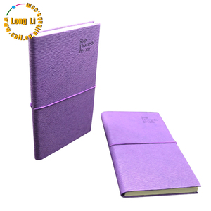 Mini Diario <span class=keywords><strong>de</strong></span> Viaje Personalizado con Impresión, Cubierta <span class=keywords><strong>de</strong></span> Cuero PU, Tela y Material PP, Encuadernación Cosida con Hilo - Product Image 4
