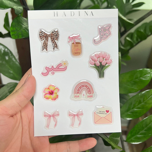 สติกเกอร์อีพ็อกซี่กันน้ำแบบมีกาวในตัว รูปทรงตามสั่ง พิมพ์โลโก้ 3 มิติ ผลิตจากเรซิ่นคริสตัล สำหรับโทรศัพท์และแล็ปท็อป - Product Image 1