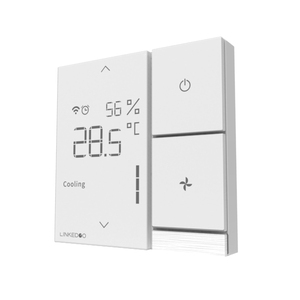 Chất lượng cao thông minh <span class=keywords><strong>Wifi</strong></span> nhiệt cho hệ thống sưởi ấm sàn AC cuộn dây Quạt kỹ thuật số phòng Nhiệt Giải pháp cao thiết kế đồ họa - Product Image 5