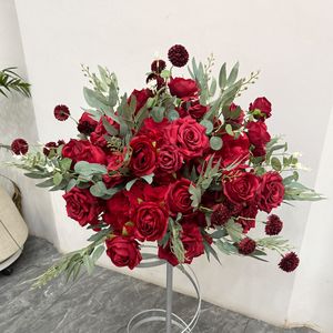 Centro de Mesa de Flores de Seda para Boda, Bola de Flores Artificiales para Centros de Mesa, Arreglo Floral para Decoración de Bodas - Product Image 5