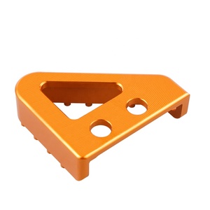 NiceCNC plaque de pointe de pédale de frein pour <span class=keywords><strong>KTM</strong></span> <span class=keywords><strong>690</strong></span> SMC R 2019-<span class=keywords><strong>2021</strong></span> <span class=keywords><strong>690</strong></span> Enduro 2008-2020 <span class=keywords><strong>2021</strong></span> - Product Image 4