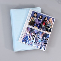 Poches de classeur en plastique de taille A5, pochette à feuilles mobiles en PP givré à 6 trous, pochette à insérer pour le rangement des factures
