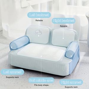 Pet <b>Sofa</b> Modern Rectangle Summer Solid <b>Dog</b> <b>Sofa</b> Breathable <b>Sofa</b> <b>Bed</b> <b>for</b> <b>Dogs</b> & Cats Animal Removable Washable - Product Image 4