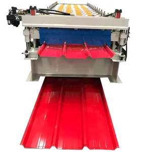 Hot Selling Popular Double Deck Roofing Panel Iron Sheet Roll Forming Machine Price
