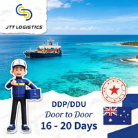 Fret maritime Chine-Australie DDP porte-à-porte, transitaire fiable avec TVA payé