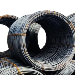 Wire Coils Rod Hot Rolled Stainless Galvanized Steel Drawn Wire Free Cutting Steel SAE 1006 SAE1008 Q195 Q235 Construction