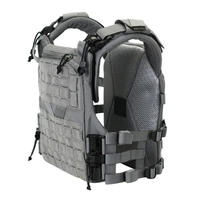 Fabricant professionnel d'accessoires militaires, gilet tactique en nylon avec logo personnalisé, porte-plaque à dégagement rapide, sac en Cordura