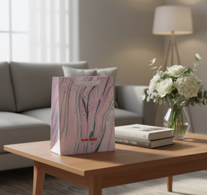 Borsa regalo Mi House Market 32x11.5x42.5 cm, borsa regalo in carta alla moda per confezioni regalo - Product Image 2