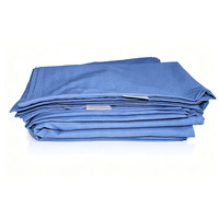 Parure de lit 4 pièces en mélange lin-coton, couleur unie, tissée, écologique, respirante et anti-humidité, avec drap-housse