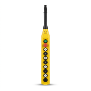 CMK PL12D6/E Estación de Control Colgante-010, Equipo de Elevación de Plástico Inteligente de Alta Resistencia, Botón Pulsador de Control para Grúa EOT 430V - Product Image 1