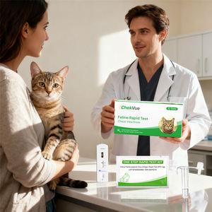 Tiras Reactivas Veterinarias para Prueba Rápida de Parvovirus Felino (Fpv Ag) con Oro Coloidal para Gatos, con Certificación CE - Product Image 2
