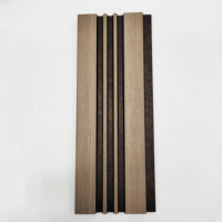 Panneaux muraux intérieurs persiennes au charbon de bois revêtements ps décoration murale intérieure