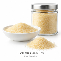 Poudre de Gélatine Bovine Qualité Alimentaire, Agent Gélifiant et Modificateur de Texture à Haute Capacité Bloom pour la Formulation Alimentaire