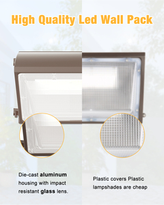 Luminaria LED de Pared para Uso Agrícola de Alta Resistencia, IP65, 60W, 100W, 120W, 125Lm/W, UL, CUL, ETL, Fotocélula, Luminaria LED de Pared Comercial - Product Image 3