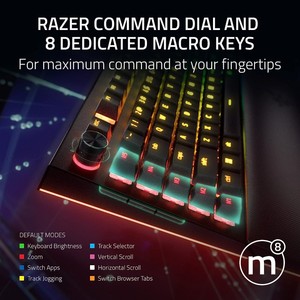 Blackwidow V4 Pro Wired Gaming Keyboard 100% Original Razer Blackwidow V4 Pro Razer Gaming Keyboard - Product Image 5