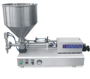 100-1000ml Cream Food Packing Shea Butter Heating Mixing Custard High Viscosity Jar Paste Bottle Jar Filling Machine