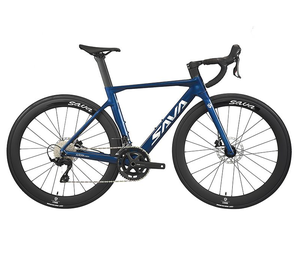 Bicicleta de <span class=keywords><strong>Carretera</strong></span> de Fibra de Carbono <span class=keywords><strong>SAVA</strong></span> A7L-7100-24S, Grupo R7100, Frenos de Disco Hidráulicos, Ultraligera, 24 Velocidades - Product Image 1