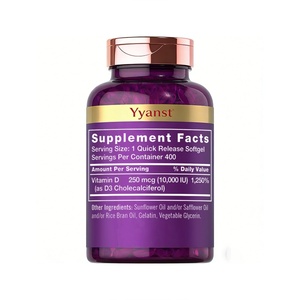 Vitamina D3 de Alta Calidad SIN GLUTEN y SIN SOJA, Máxima Potencia, Apoya la Salud Inmunológica y Ósea, Mejora la Absorción de Calcio, Cápsulas Blandas - Product Image 2