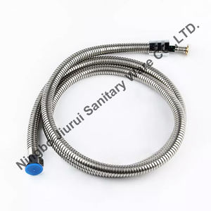 Tuyau de douche <span class=keywords><strong>extractible</strong></span> en acier inoxydable anti-explosion avec chambre à air tressée en nylon - Product Image 2