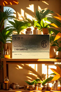 Goffratura in lamina d'oro progettata su misura usa e getta per essenza liquido medicale Beauty Set di cosmetici scatola di imballaggio UV rivestimento personalizzato - Product Image 6