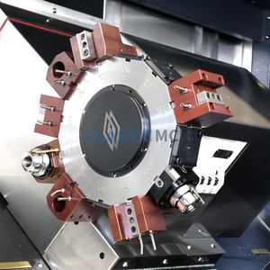 Centre de tournage CNC à lit incliné TCK700 |   Ensemble complet de tour CNC avec tourelle motorisée et axe C pour la production de balles - Product Image 4